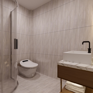 现代酒店卫生间