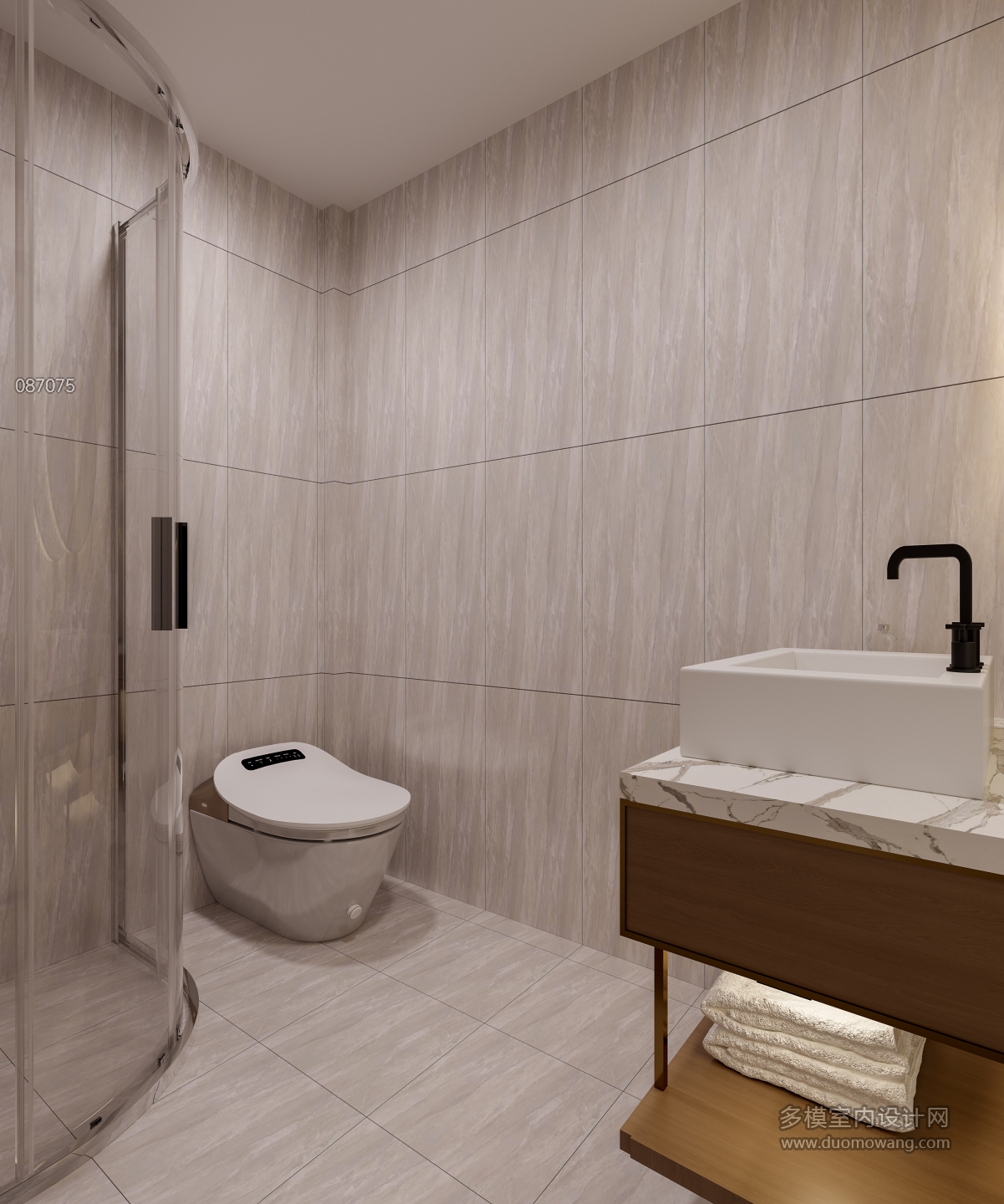 现代酒店卫生间