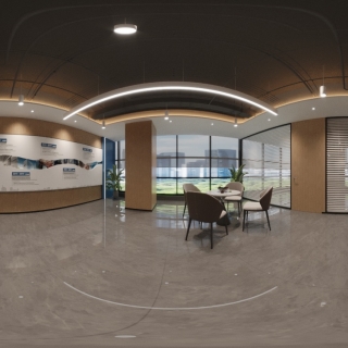 办公室_接待区室全景