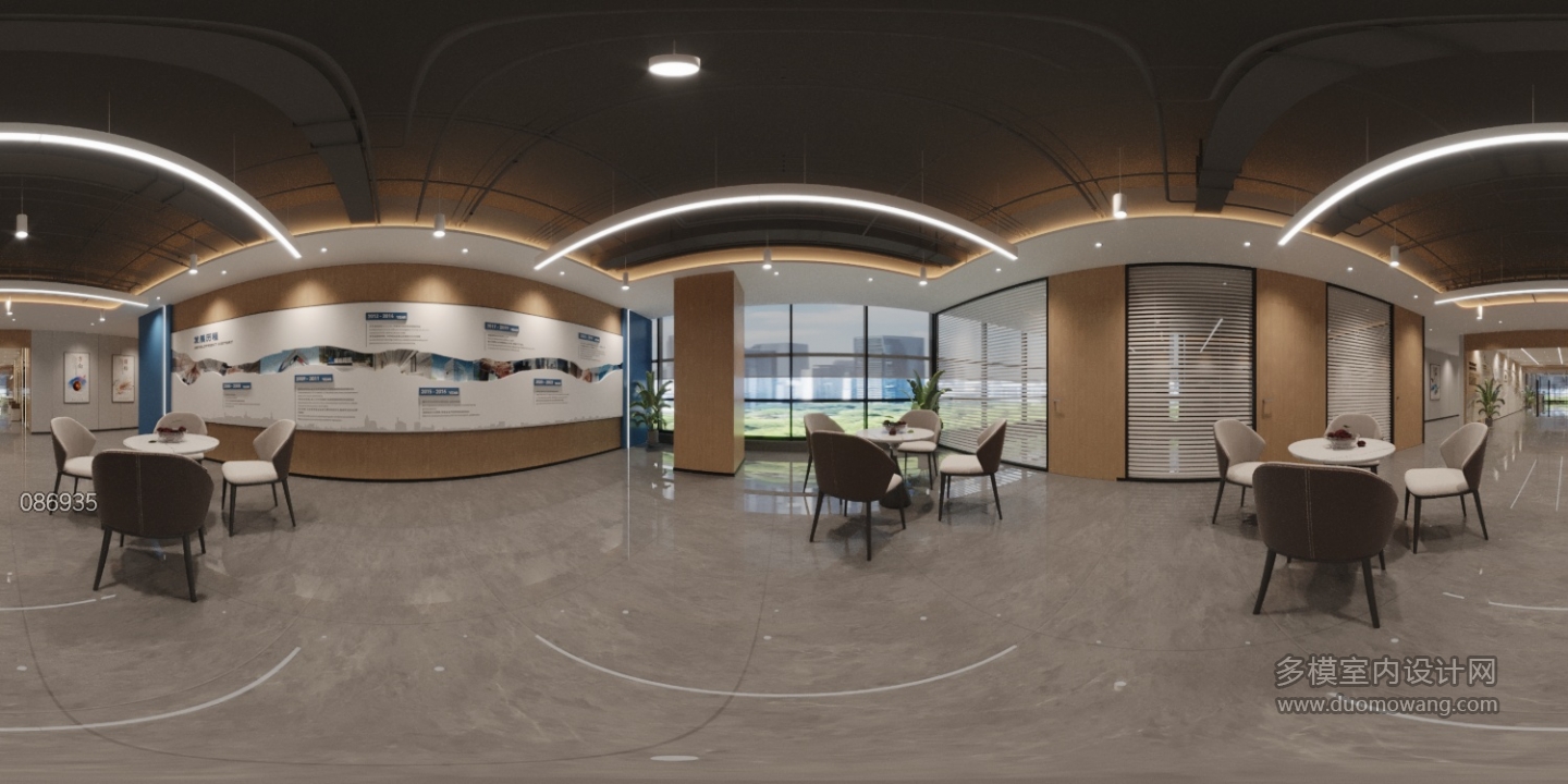 办公室_接待区室全景