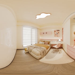 现代女儿房全景