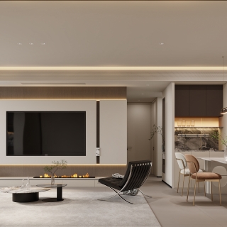 现代电视背景特写