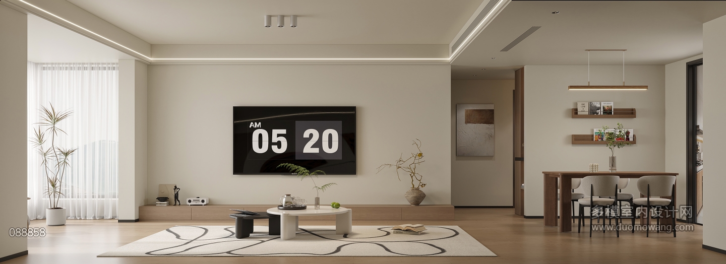 现代_1电视背景