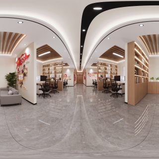 二楼休息区全景