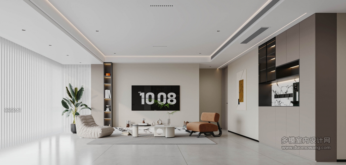 现代客餐厅特写