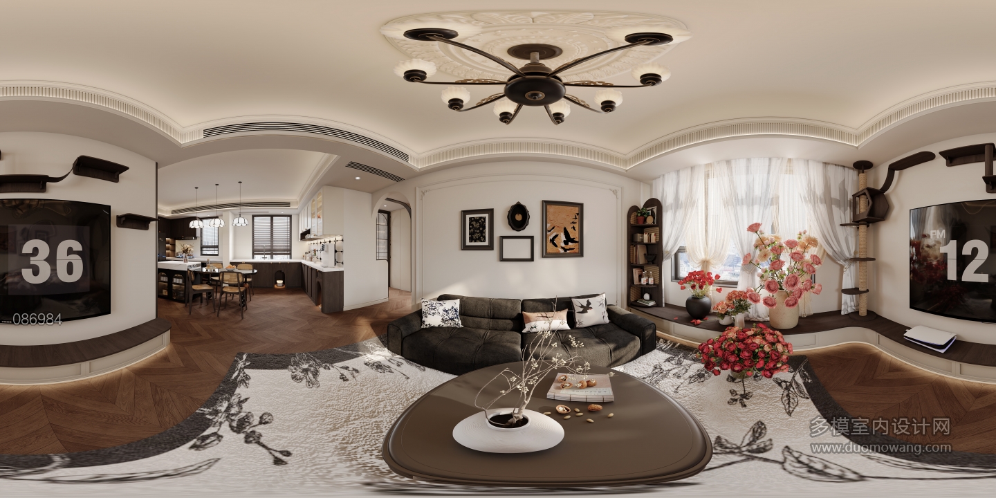 中古 客厅 全景