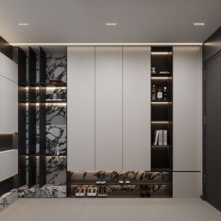 现代玄关