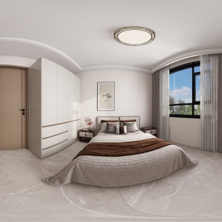 新中式-二楼卧室