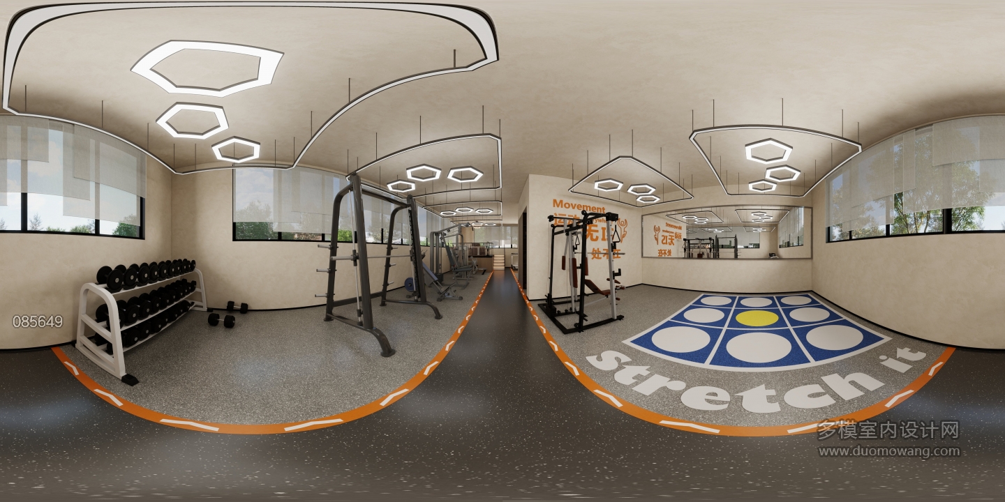 现代-健身房