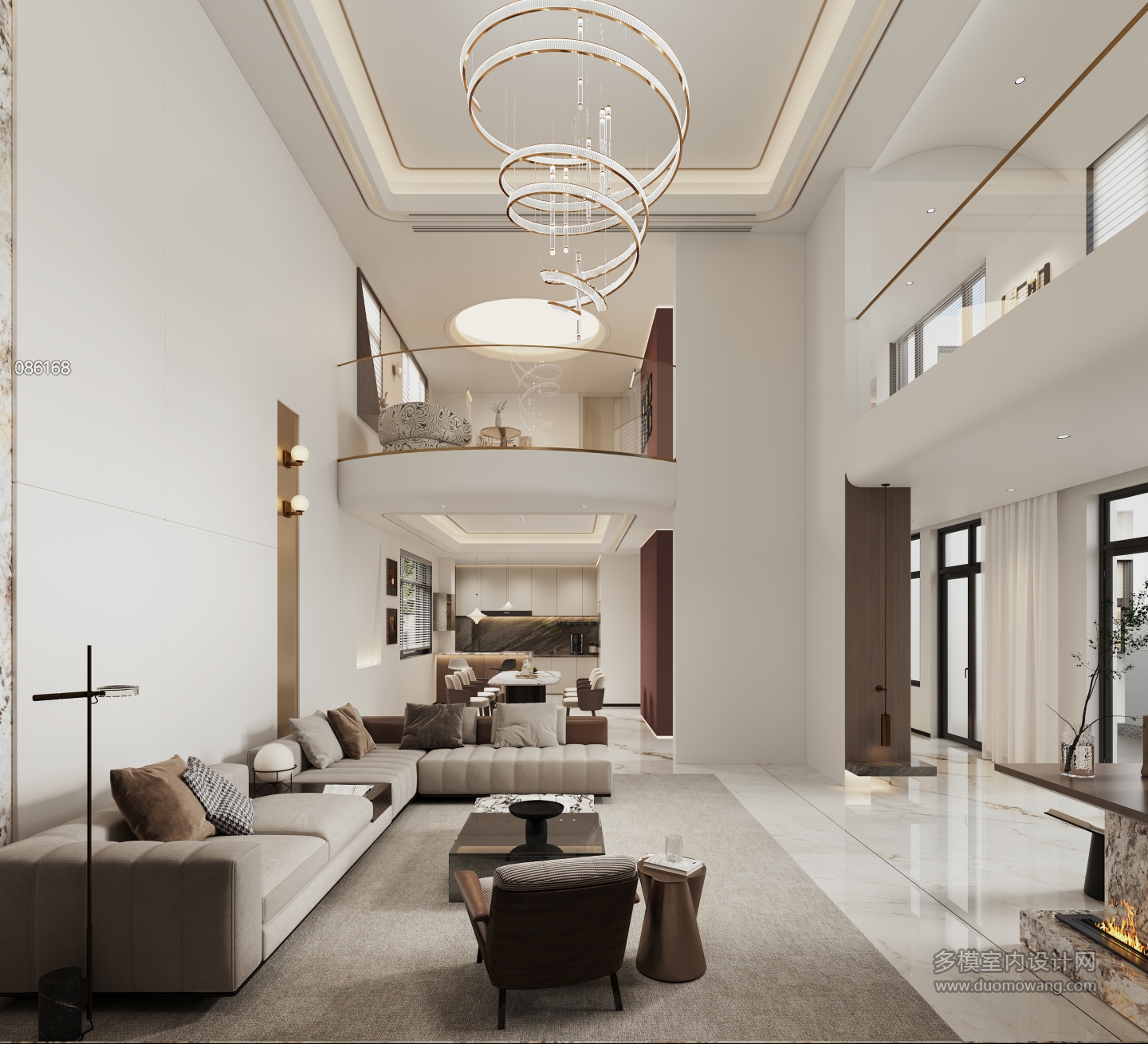 现代客厅角度3-1