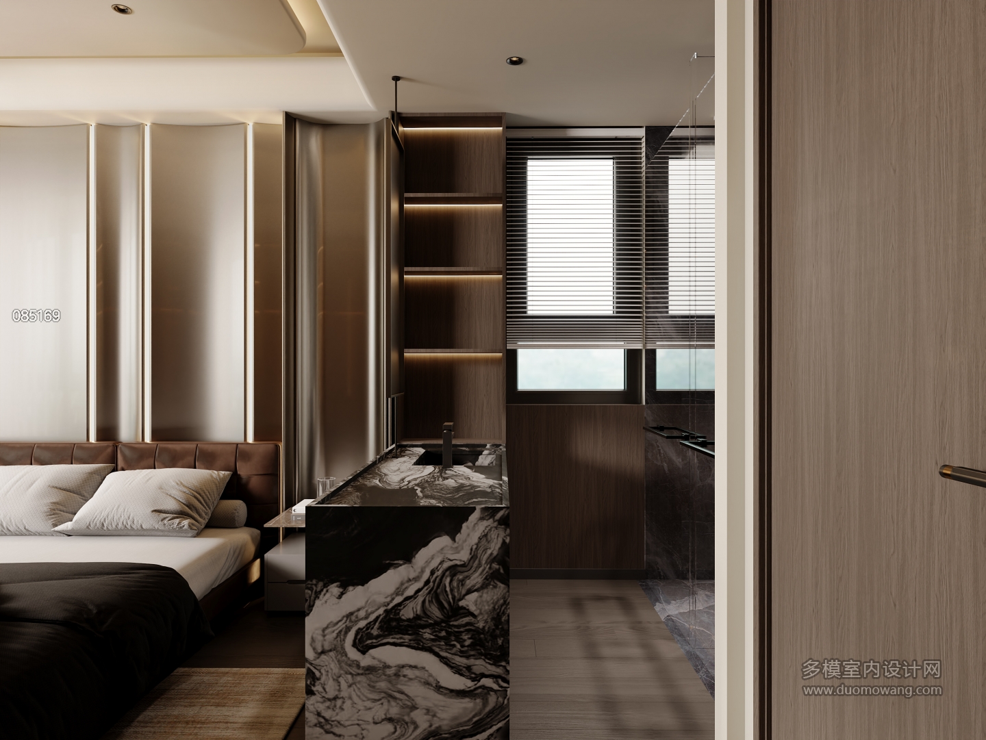 意式轻奢 主卫静态