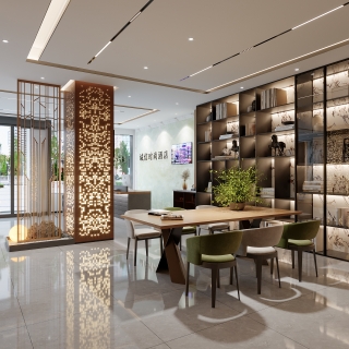 现代酒店大厅_休闲书吧 拷贝