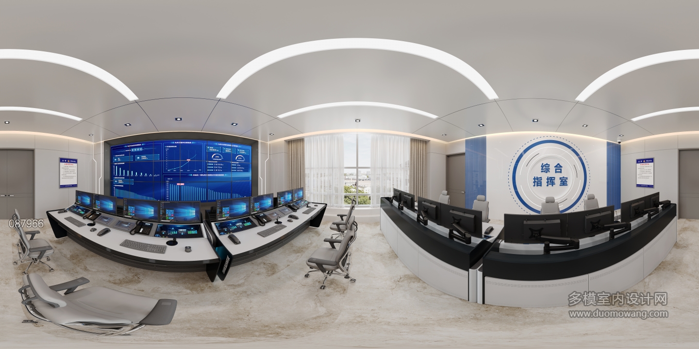 指挥室全景