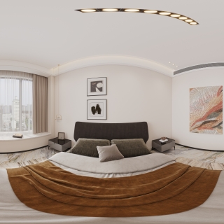 现代小孩房全景