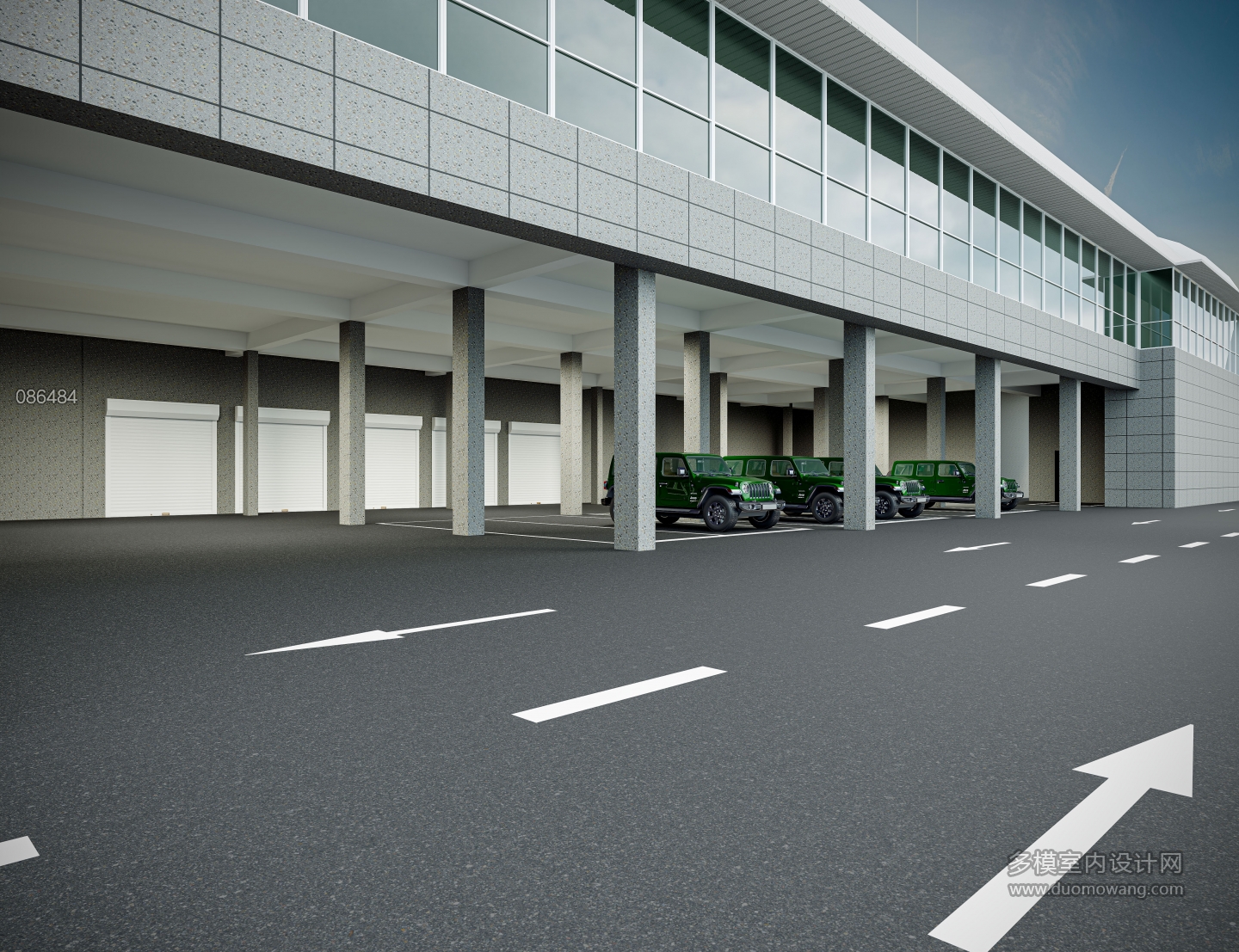 现代停车场一楼1