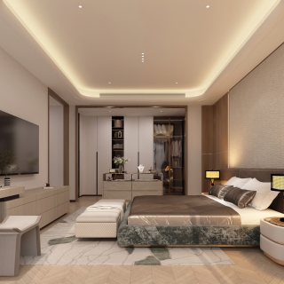 意式家装主卧 (1)