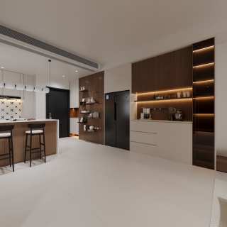 现代中古客厅二