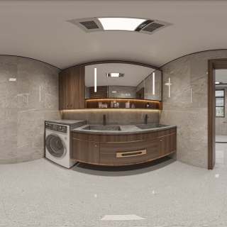 新中式卫生间 360