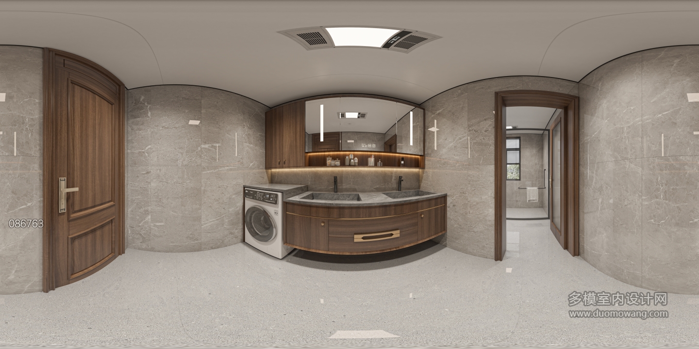 新中式卫生间 360