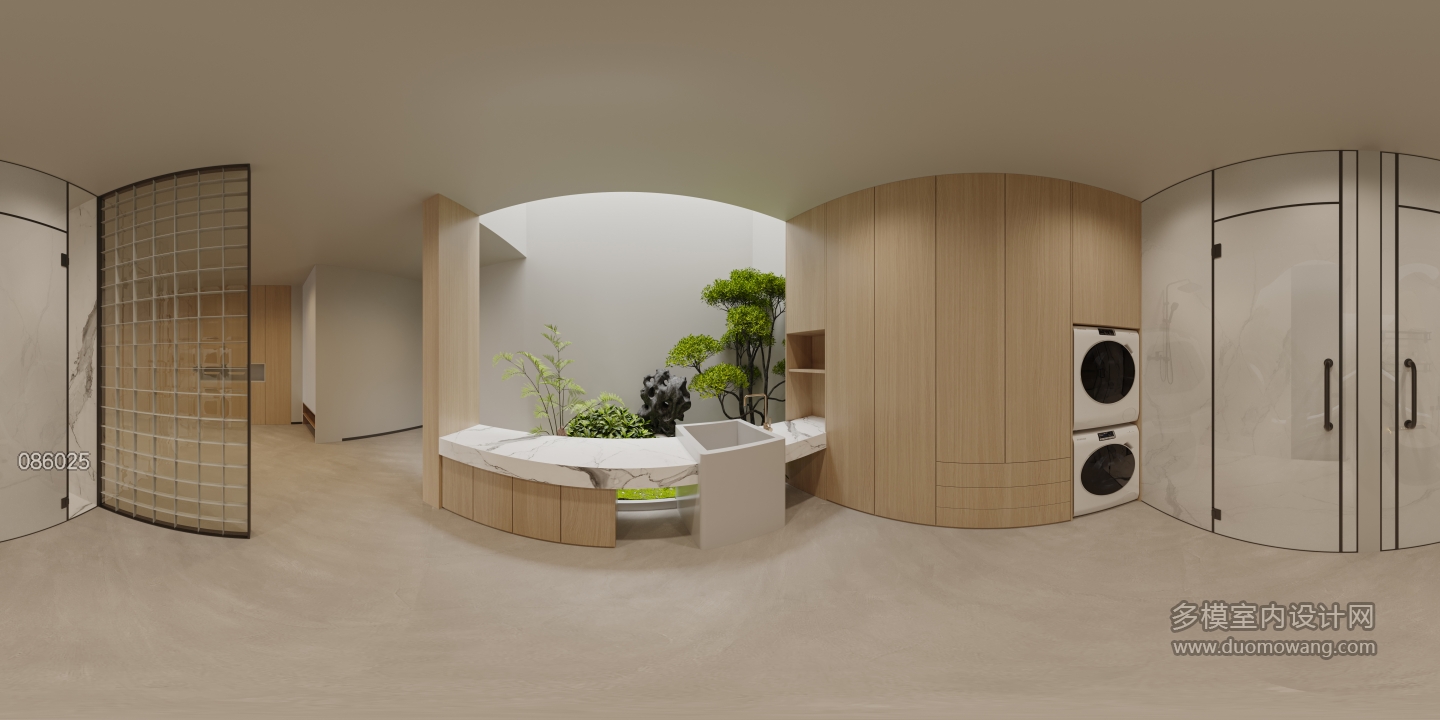 -1洗衣房-磨砂玻璃