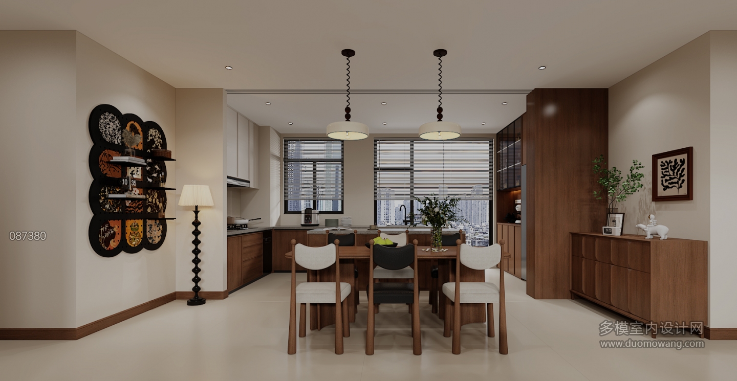 中古风餐厅静态