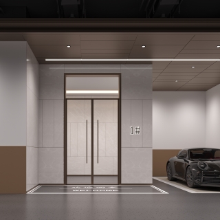 现代地库光厅