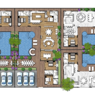 湖边1莱地别墅彩屏1