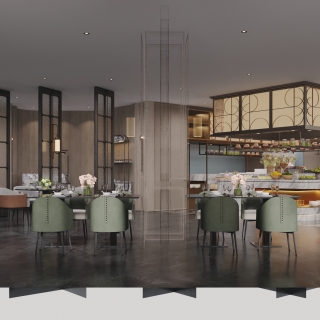 现代全日制餐厅 (1)