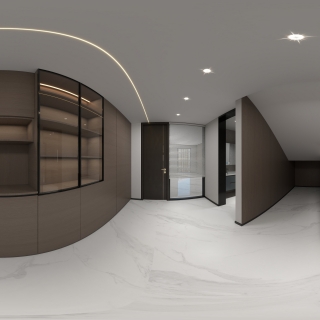 现代办公室过道