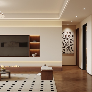 现代客餐厅特写B