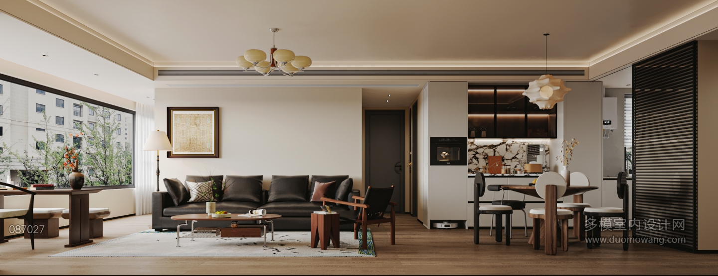 中古风客餐厅特写