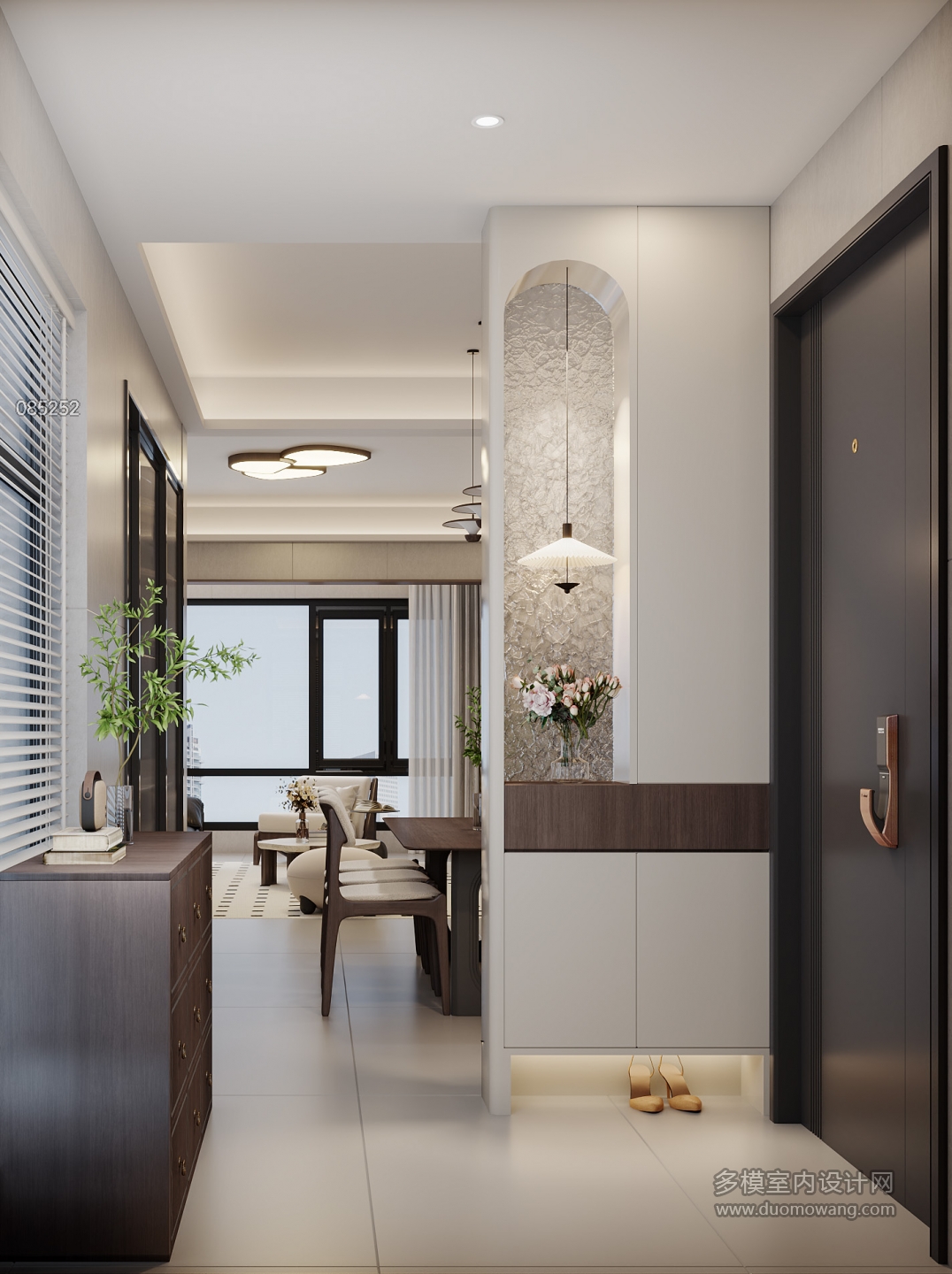 现代中古_玄关特写