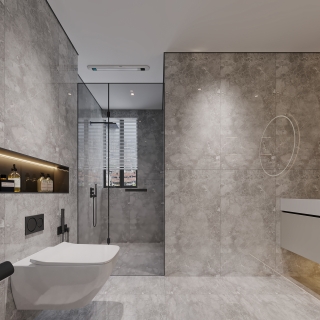 现代主卧室内卫特写1