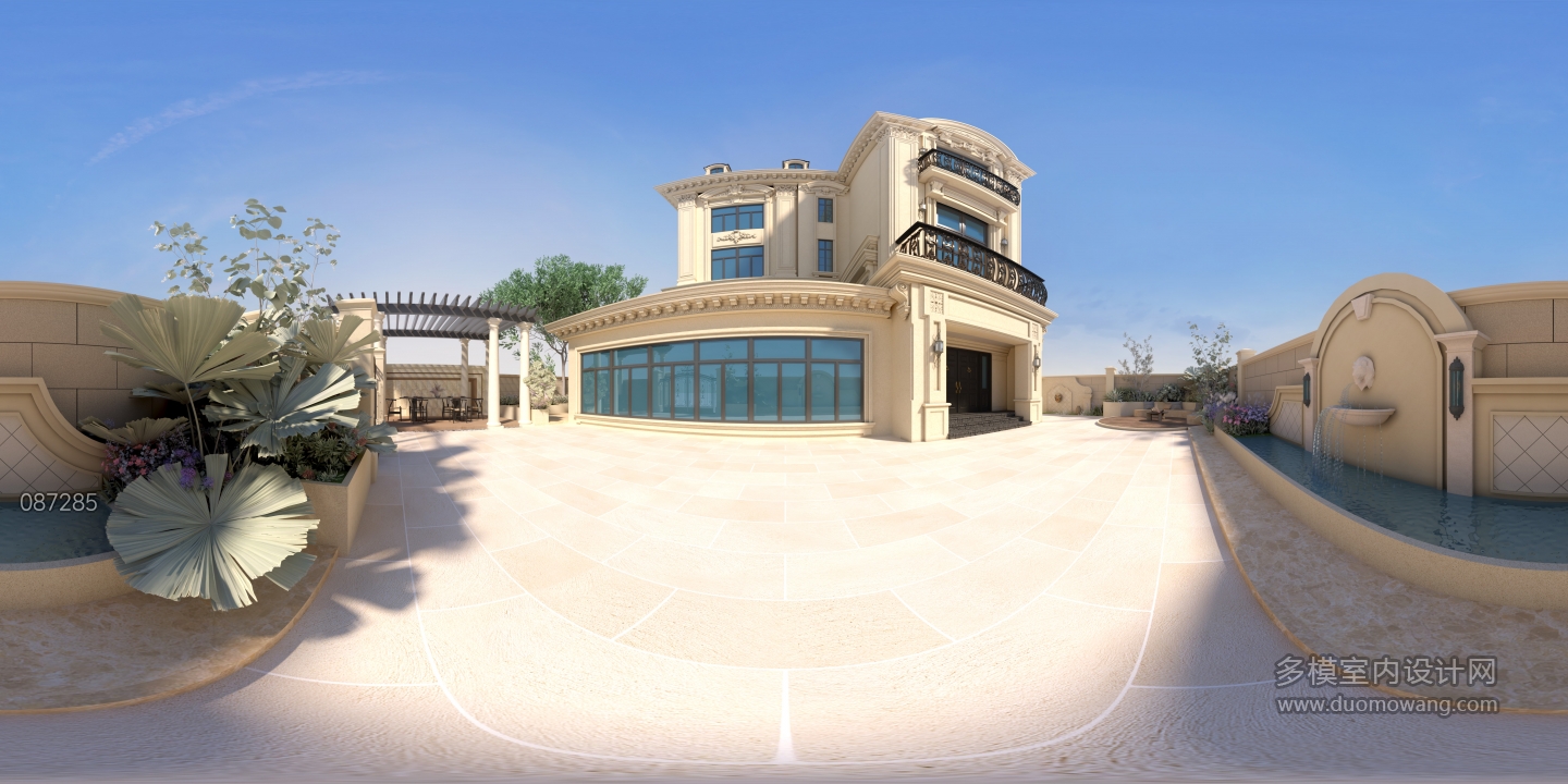 建筑方案1全景