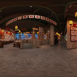工业风火锅店