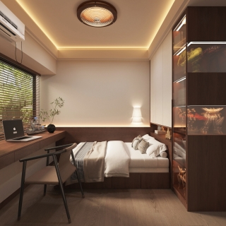 宋式家装卧室单张