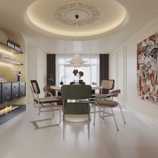 法式奶油一层餐厅