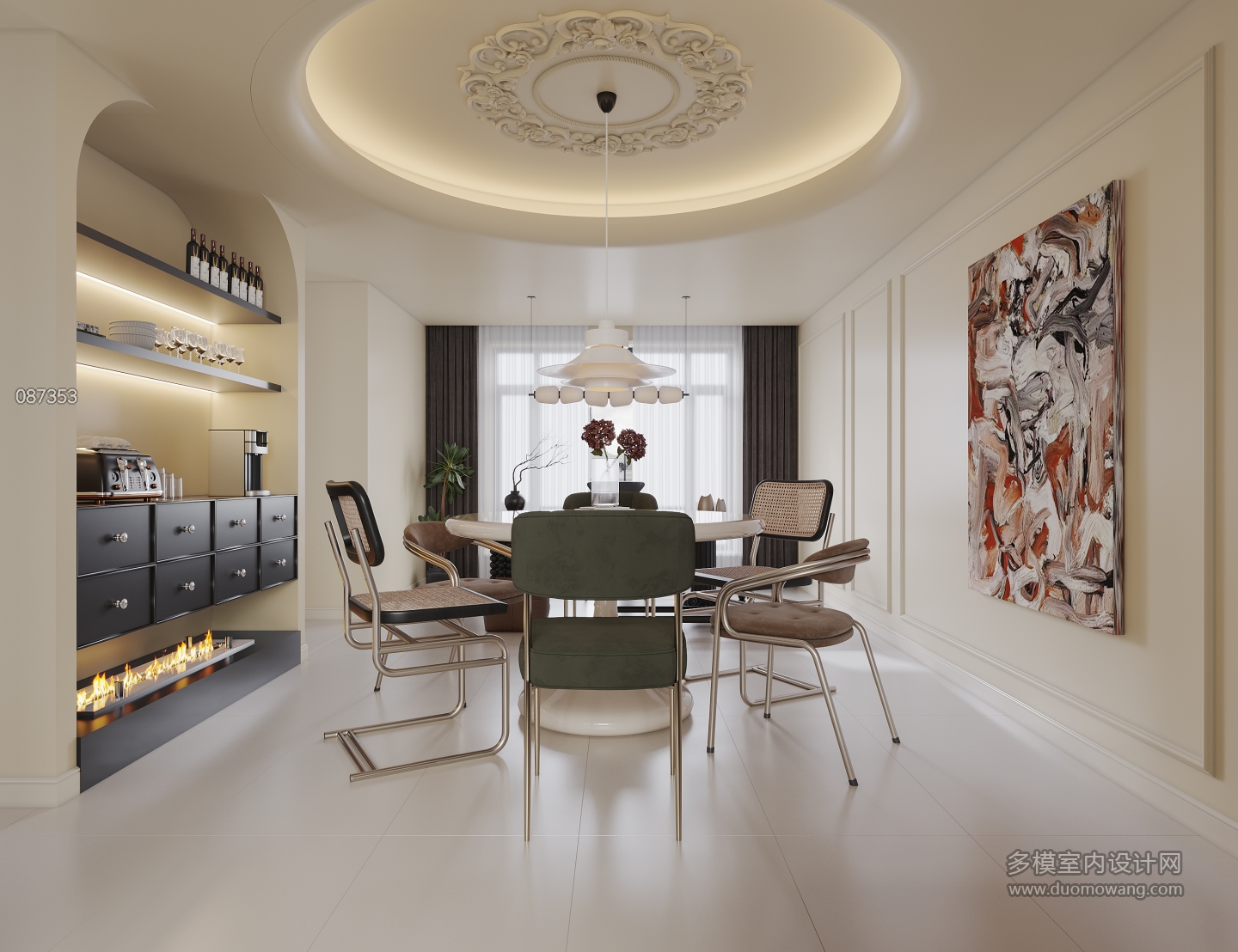 法式奶油一层餐厅