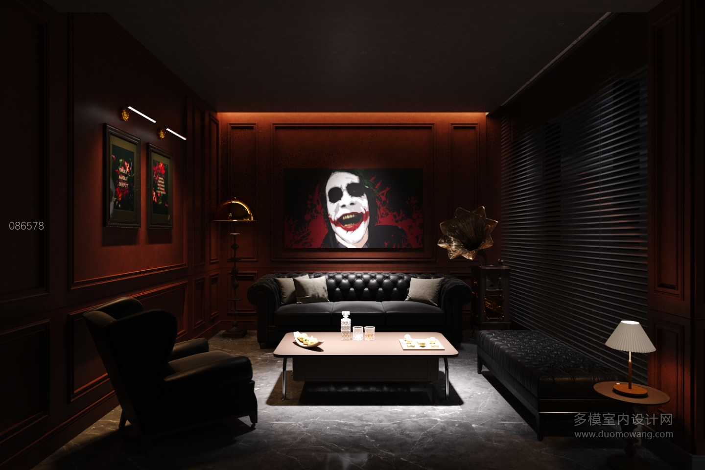 现代美式-二楼包间2