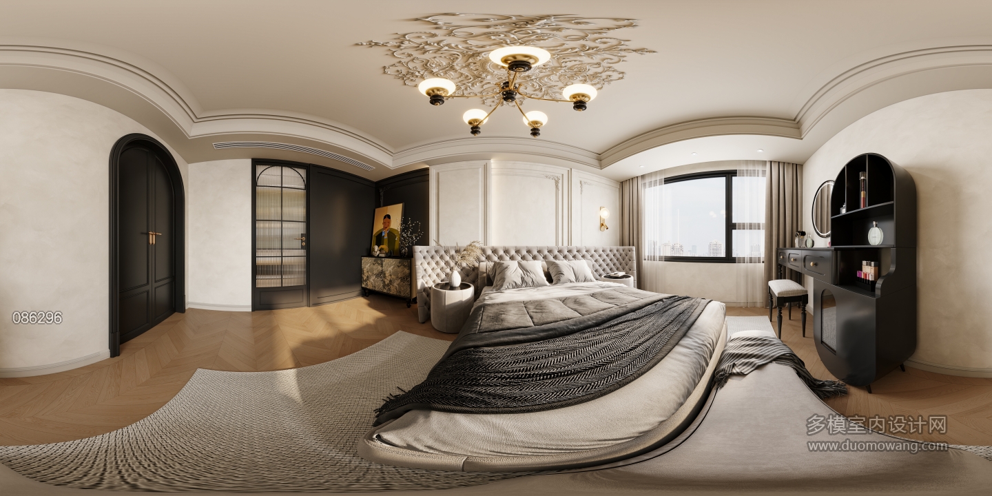 法式主卧-全景