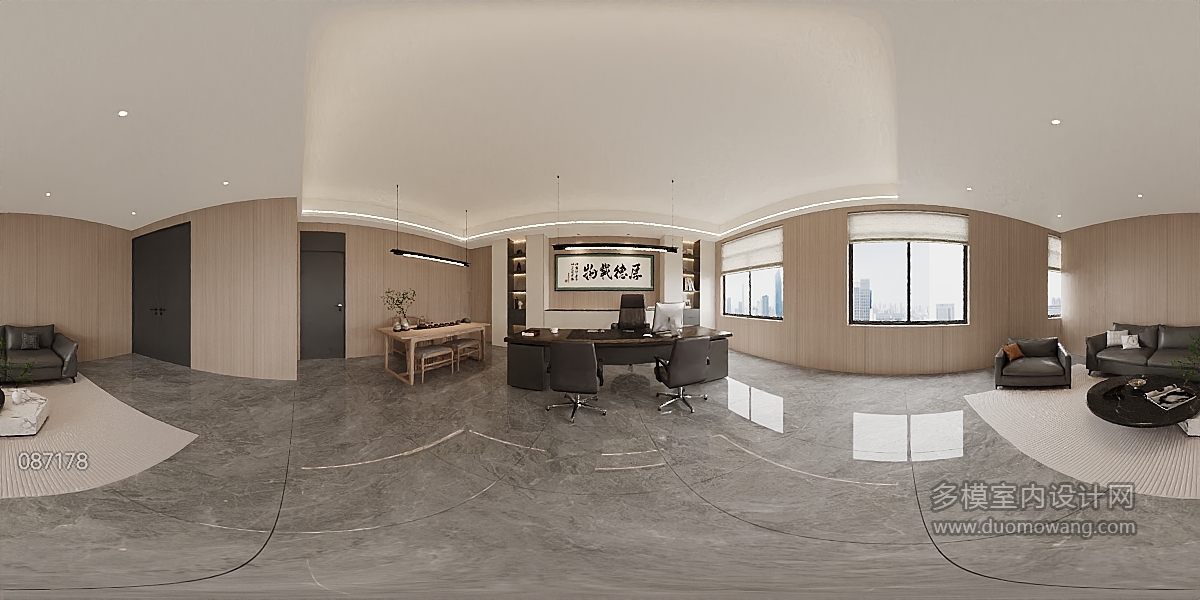 二楼现代董事长办公室
