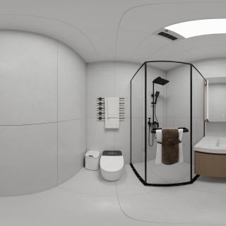 现代二楼卫生间