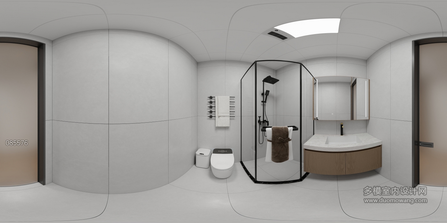 现代二楼卫生间