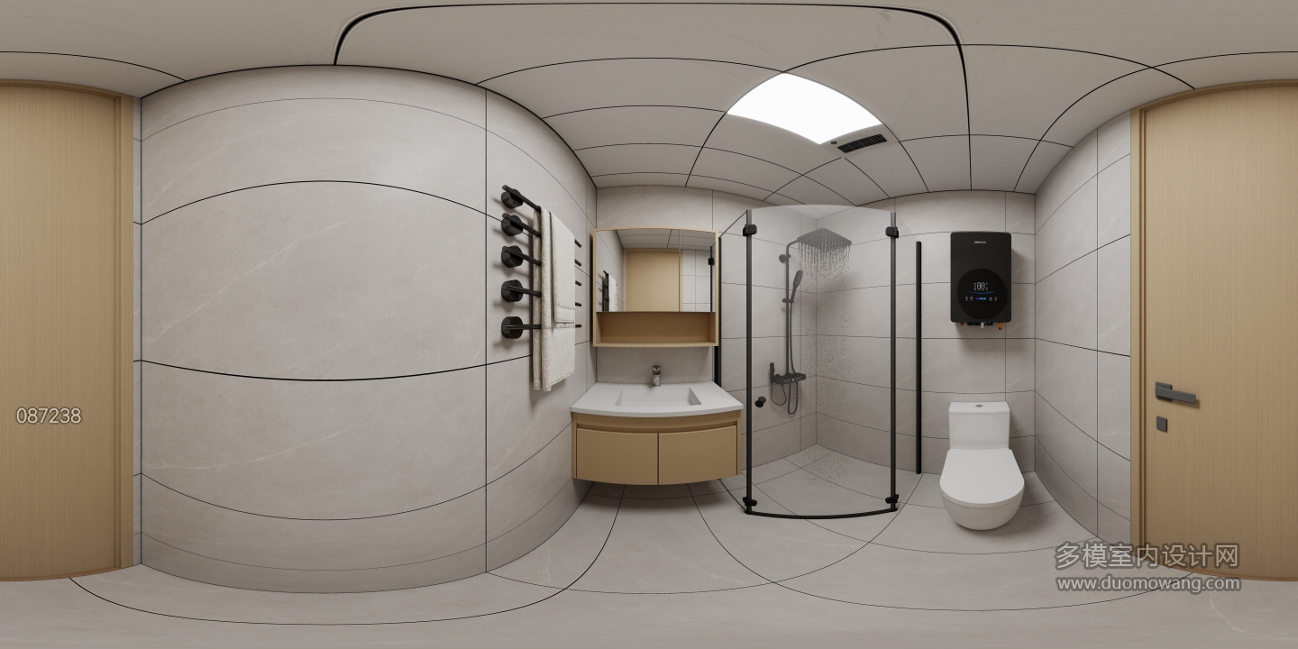 现代卫生间2