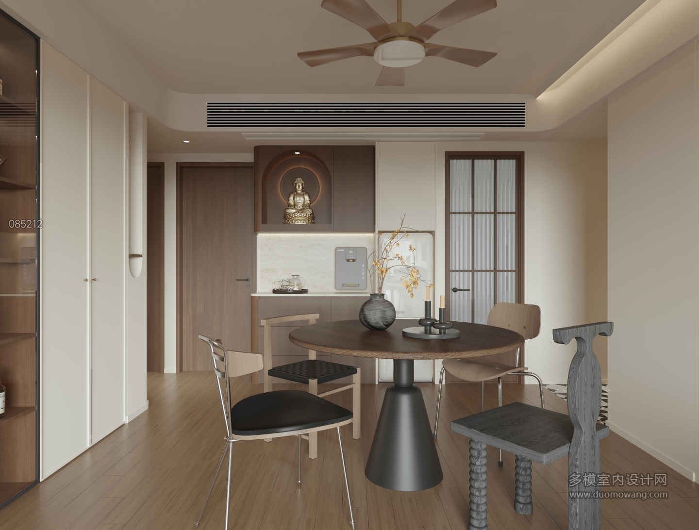 现代 中古风 客厅 单张2