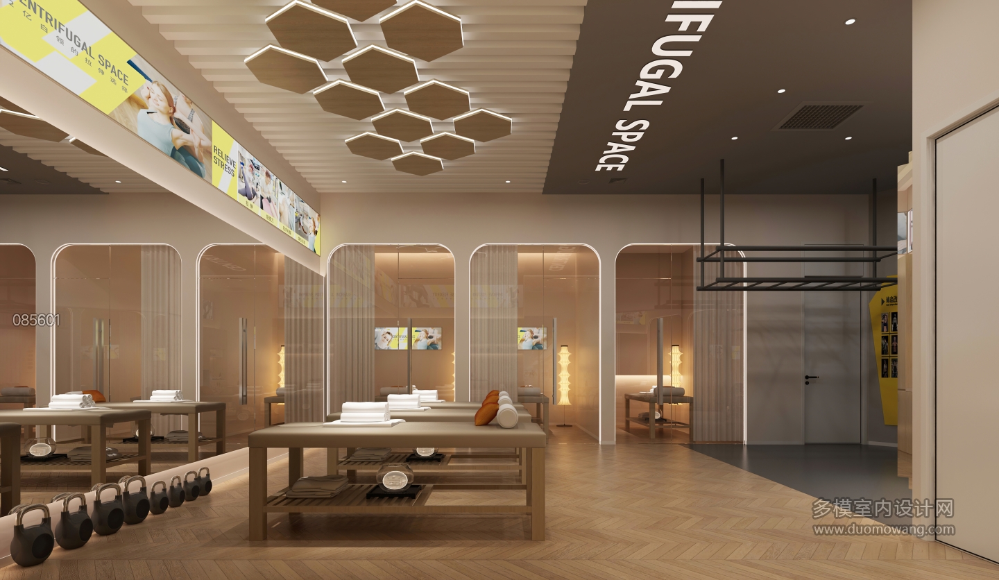 现代健身房拉伸区静态1 (1)