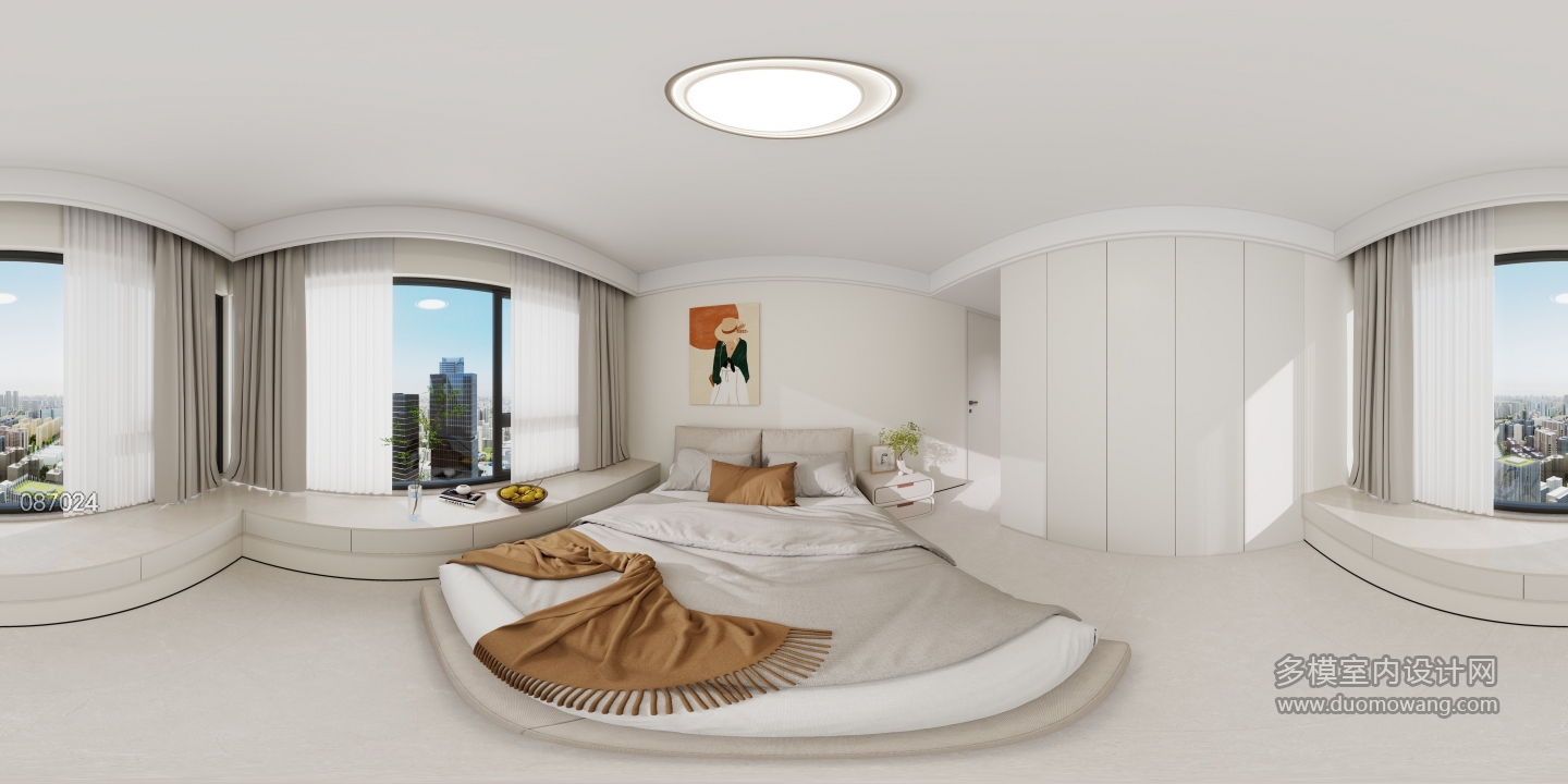 现代主卧1