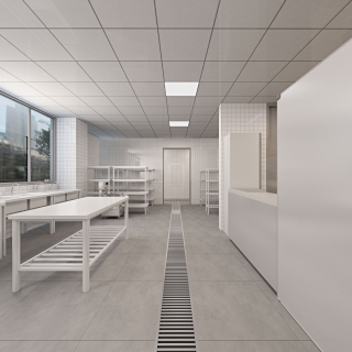 现代 食堂 后厨单张02