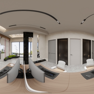 现代家具展厅全景2