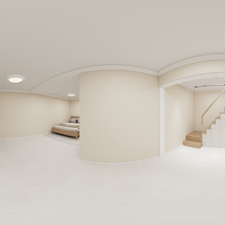 原木负一楼卧室